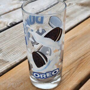 FUN Nabisco Oreo DUNK 'EM Oreo Cookie Glass Sandwich Cookie Glass